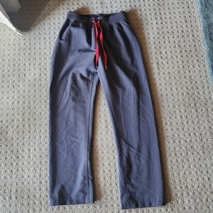 Figs Charcoal Livingston Basic  Scrub Pants Size XS/P
